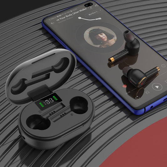 JMT-769226 Wireless In-Ear Sports Bluetooth Headset with Stereo Sound and Voice Control Functions