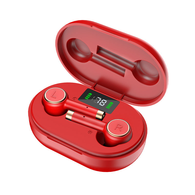 JMT-769226 Wireless In-Ear Sports Bluetooth Headset with Stereo Sound and Voice Control Functions