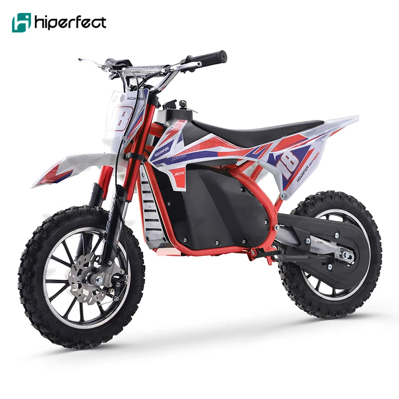 JMT-769482 36V Kids Mini Electric Dirt Bike, 500W/800W Off-Road Dirt Bike for Young Riders , Top Speed 27.9 mph