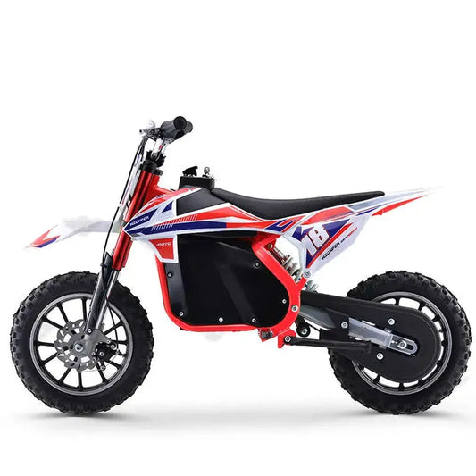 JMT-769482 36V Kids Mini Electric Dirt Bike, 500W/800W Off-Road Dirt Bike for Young Riders , Top Speed 27.9 mph