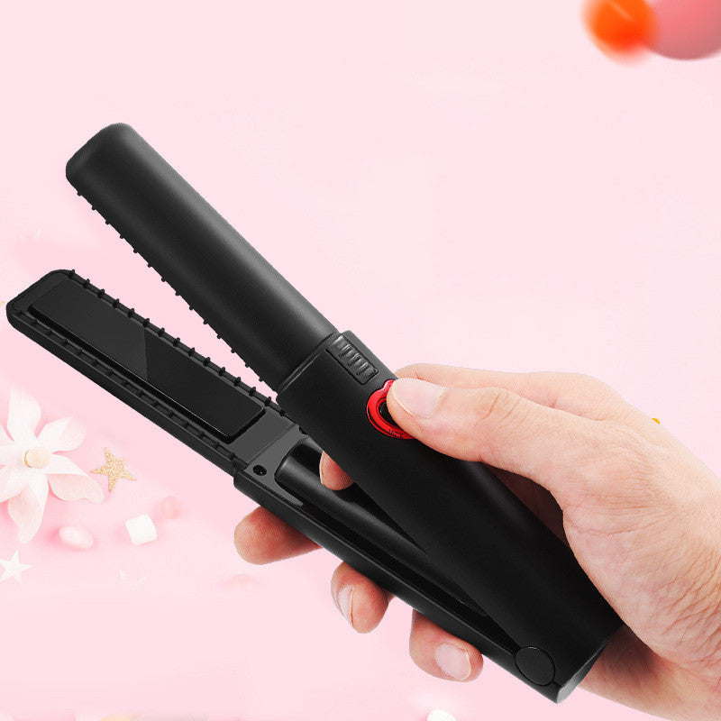 JMT-769546 Rechargeable Wireless Curling Iron with Adjustable Temperature Settings for Styling