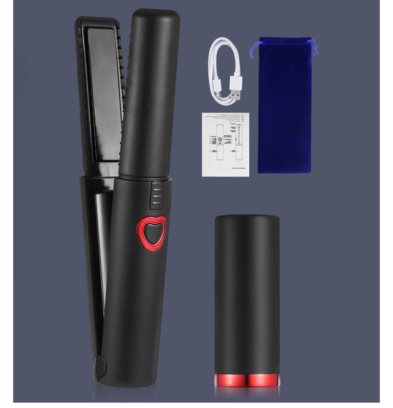 JMT-769546 Rechargeable Wireless Curling Iron with Adjustable Temperature Settings for Styling