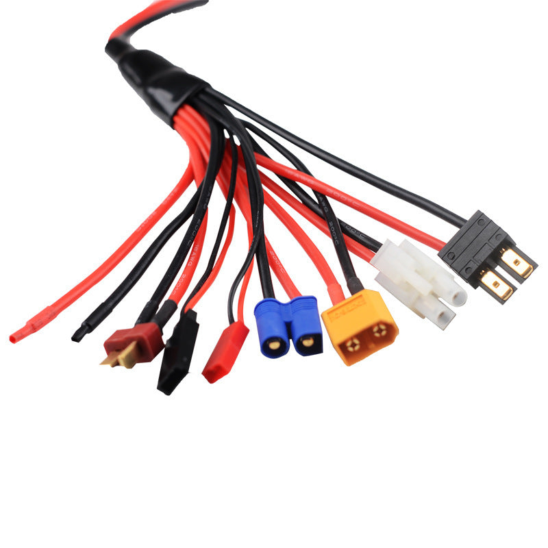 JMT-769738 8-in-1 Adapter Cable for B6 Charger with 4mm Banana Plug and Multiple Connector Options