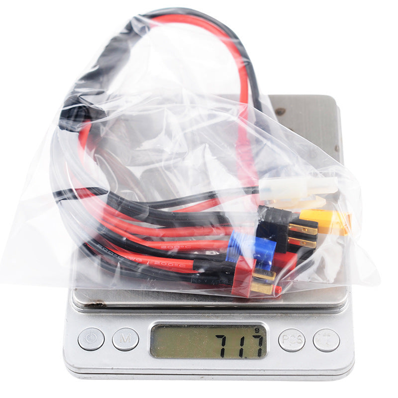 JMT-769738 8-in-1 Adapter Cable for B6 Charger with 4mm Banana Plug and Multiple Connector Options