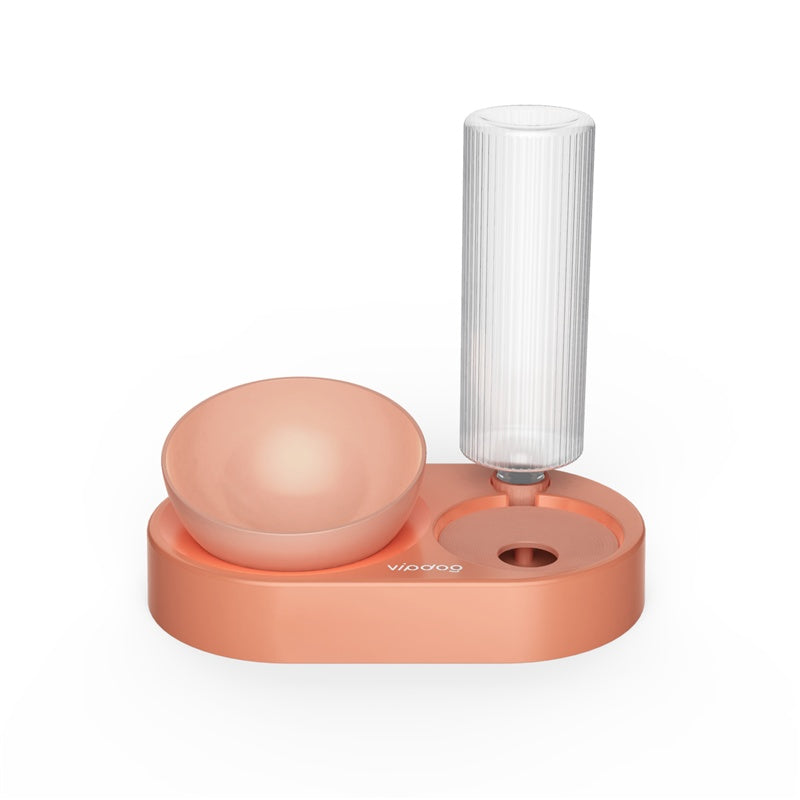 JMT-769738 Automatic Pet Food and Water Bowl – Non-Tipping Design for Safe Feeding and Hydration – Protects Cervical Spine and Prevents Choking