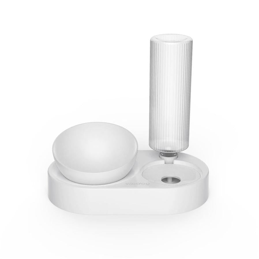 JMT-769738 Automatic Pet Food and Water Bowl – Non-Tipping Design for Safe Feeding and Hydration – Protects Cervical Spine and Prevents Choking