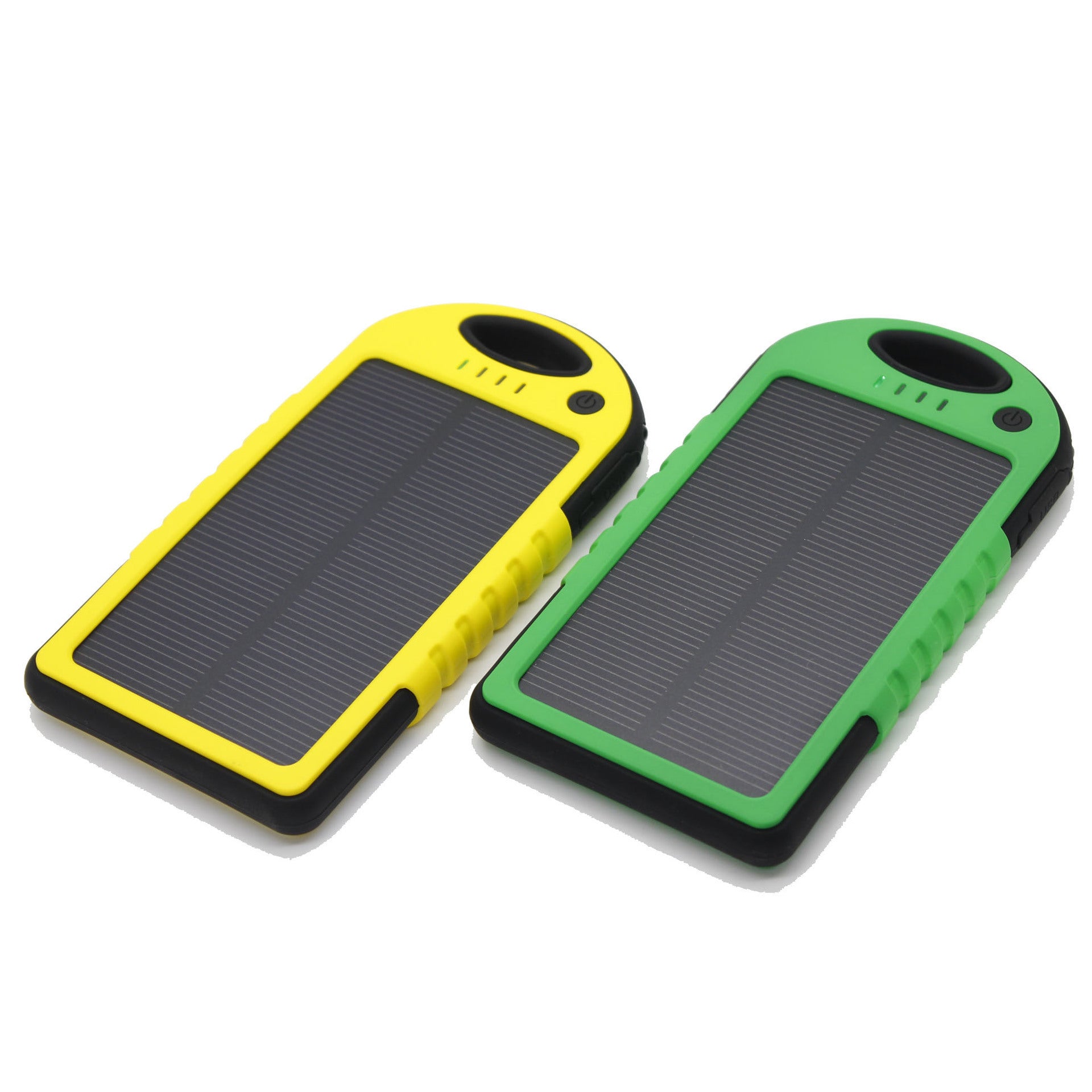 JMT-770058 Solar Power Bank with Dual USB Ports and 8000mAh Battery, Waterproof and Dustproof, Includes Carabiner for Outdoor Use