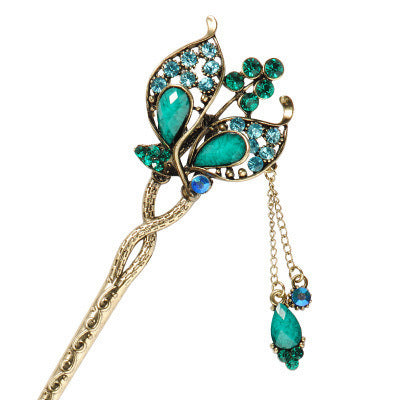 JMT-770250 Ethnic Style Gold-Plated Hairpin for Elegant Hair Accessories