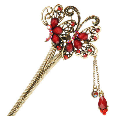JMT-770250 Ethnic Style Gold-Plated Hairpin for Elegant Hair Accessories