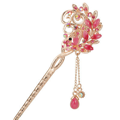 JMT-770250 Ethnic Style Gold-Plated Hairpin for Elegant Hair Accessories
