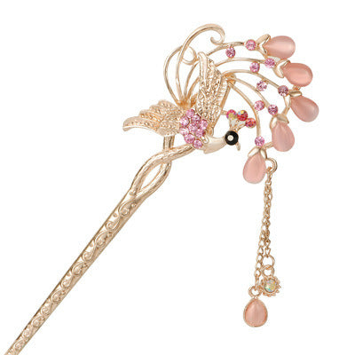 JMT-770250 Ethnic Style Gold-Plated Hairpin for Elegant Hair Accessories