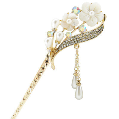 JMT-770250 Ethnic Style Gold-Plated Hairpin for Elegant Hair Accessories