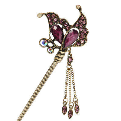 JMT-770250 Ethnic Style Gold-Plated Hairpin for Elegant Hair Accessories