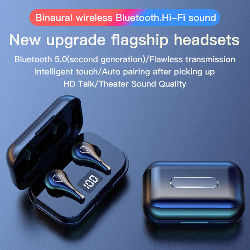 JMT-770378 Binaural Wireless Sport Headphones with Active Noise Reduction and Bluetooth 5.0