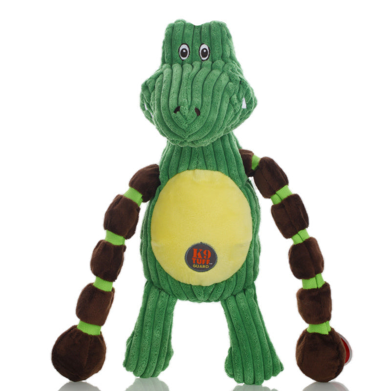 JMT-770698 Interactive Vocal Toy for Dogs - Plush Rabbit, Monkey, and Crocodile Design, Ideal for Training and Companionship