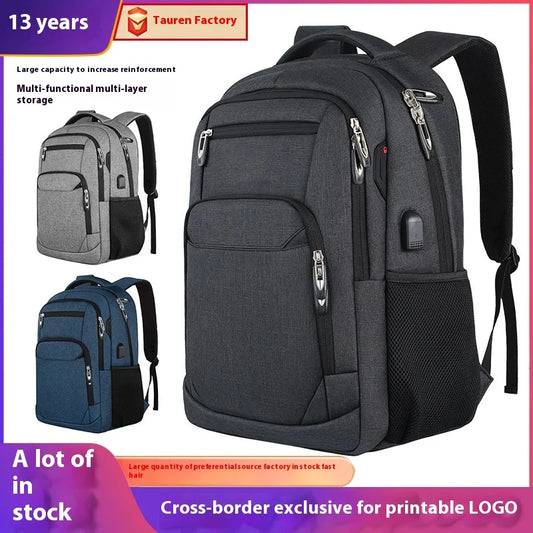 JMT-770890 Waterproof Large Capacity Men's Laptop Backpack for Travel and Business