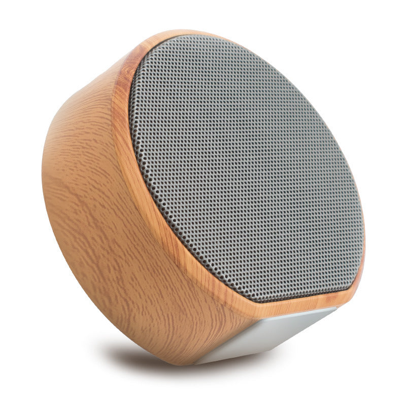 JMT-770890 Wood Grain Bluetooth Computer Speaker with USB Connection and Built-in Lithium Battery