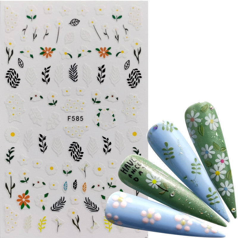 JMT-771018 Character Image Nail Stickers for Decorative Manicure and Nail Art