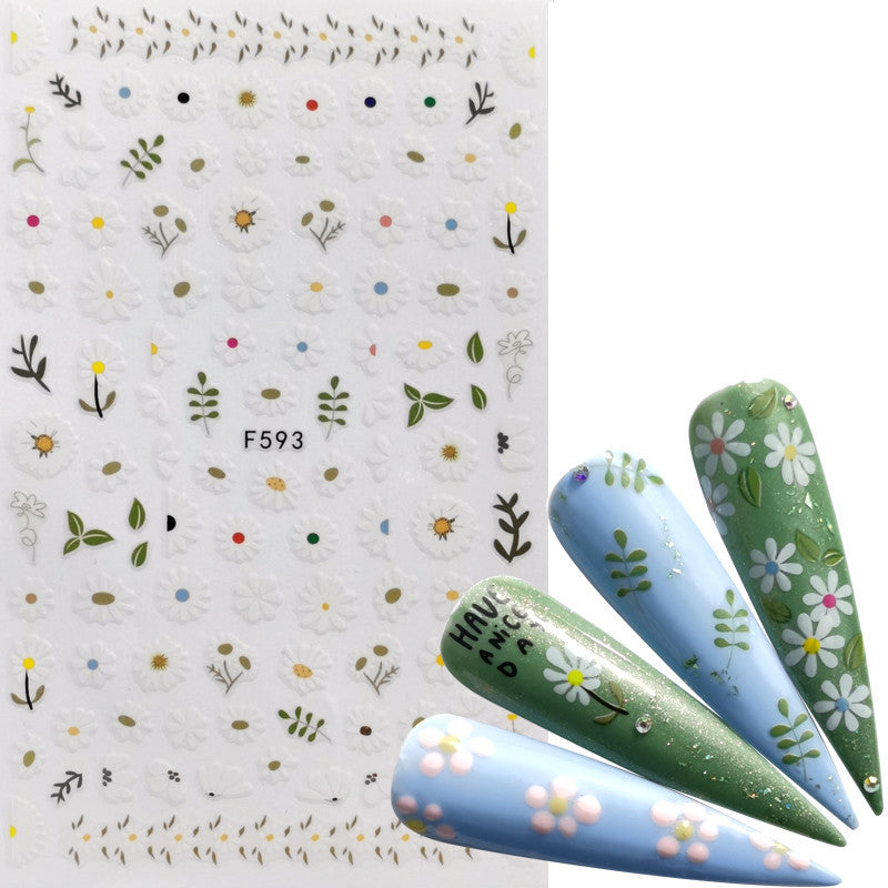 JMT-771018 Character Image Nail Stickers for Decorative Manicure and Nail Art