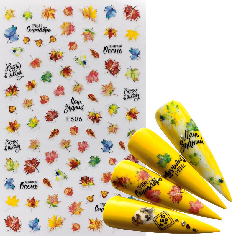 JMT-771018 Character Image Nail Stickers for Decorative Manicure and Nail Art