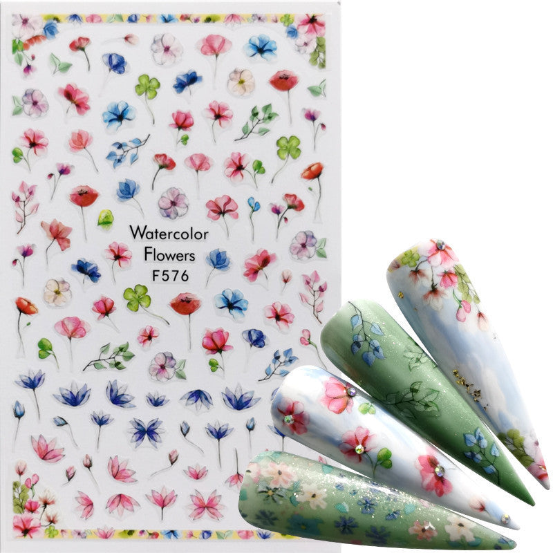 JMT-771018 Character Image Nail Stickers for Decorative Manicure and Nail Art