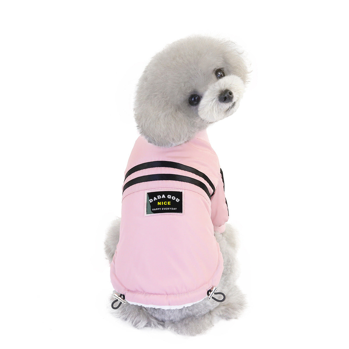JMT-771338 Casual Windproof Polyester Two-Legged Pet Apparel for Comfort and Style