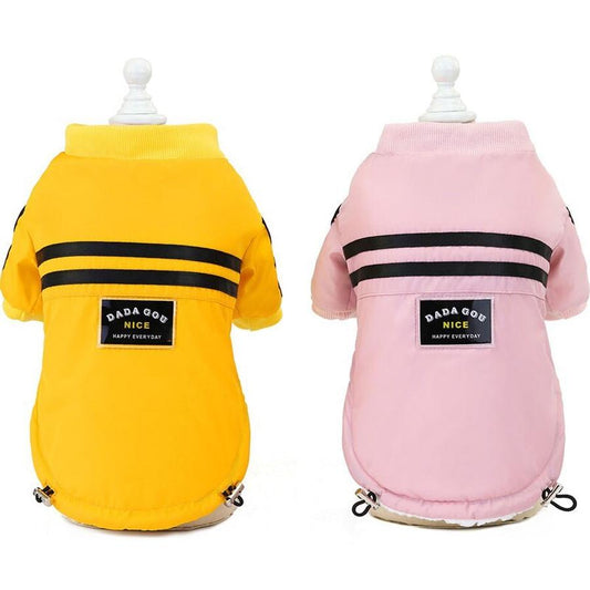 JMT-771338 Casual Windproof Polyester Two-Legged Pet Apparel for Comfort and Style