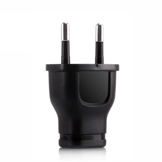 JMT-771402 Single Port USB Travel Charger - USB Black and White, EU & US Compatible, Compact Design