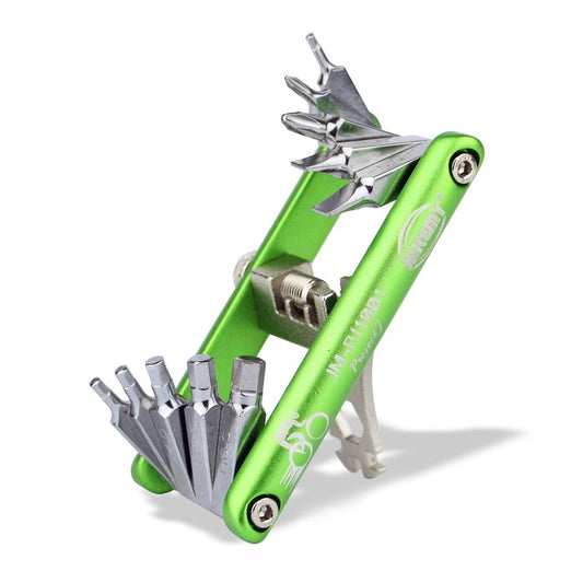 JMT-771786 11-in-1 Bicycle Repair Tool with Screwdrivers and Multi-Function Features