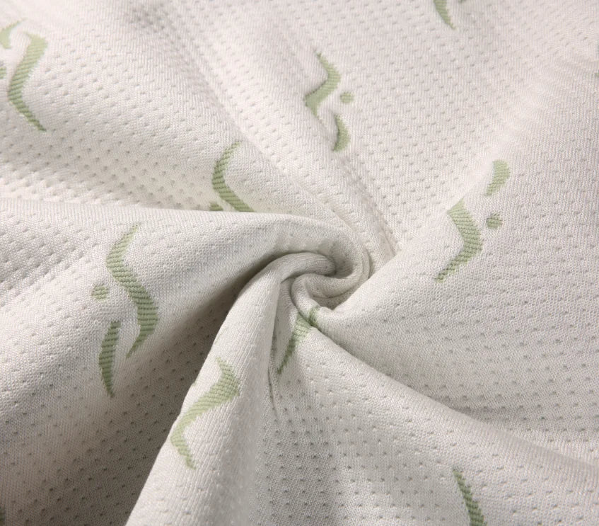 JMT-771786 Noiseless Waterproof Mattress Protector with Elastic Straps and Spring Pad Design