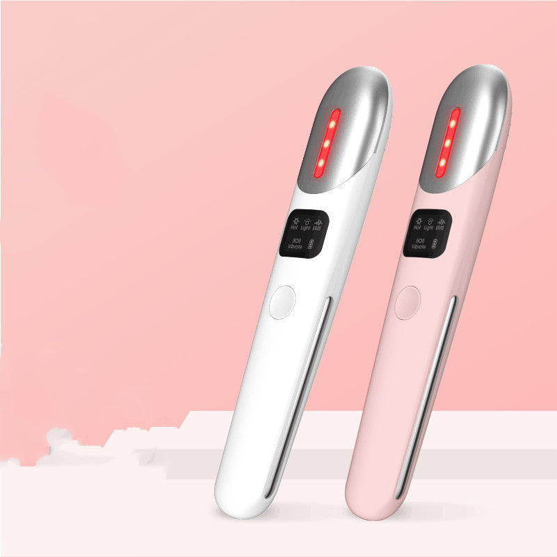 JMT-771850 Micro Current Eye Beauty Device with Vibration, Hot Compress, and Red Light Therapy - Model K002