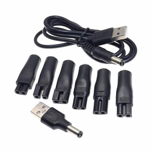 JMT-772042 USB Audio Purifier Adapter with Two-Hole Interface and Multiple Cable Options