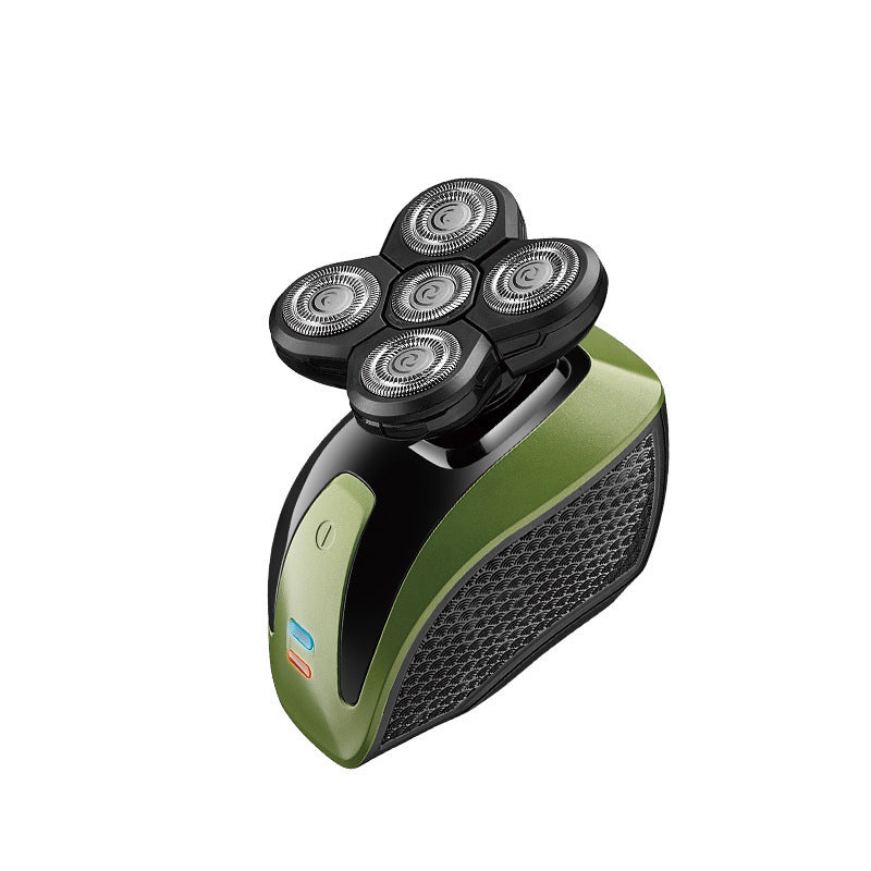 JMT-772106 Six-in-One Rechargeable Multi-Blade Hair Clipper with Detachable Waterproof Heads