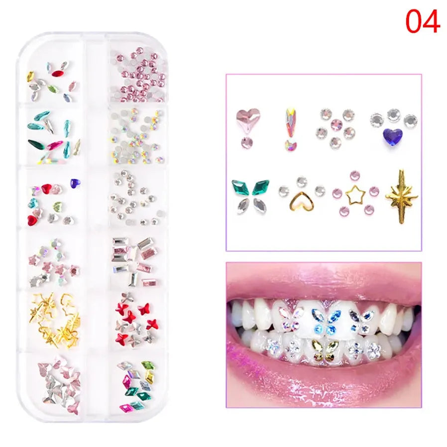 JMT-772234 Gold Tooth Gem DIY Kit for Smile Enhancements