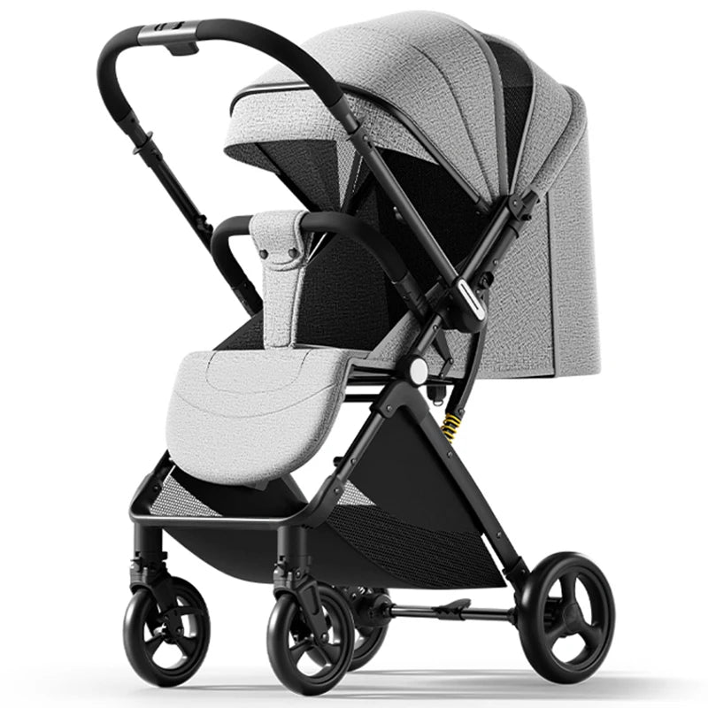 JMT-772874 Elegant Lightweight Multifunctional Baby Stroller Travel System - Compact and Foldable Pushchair for Easy Transport