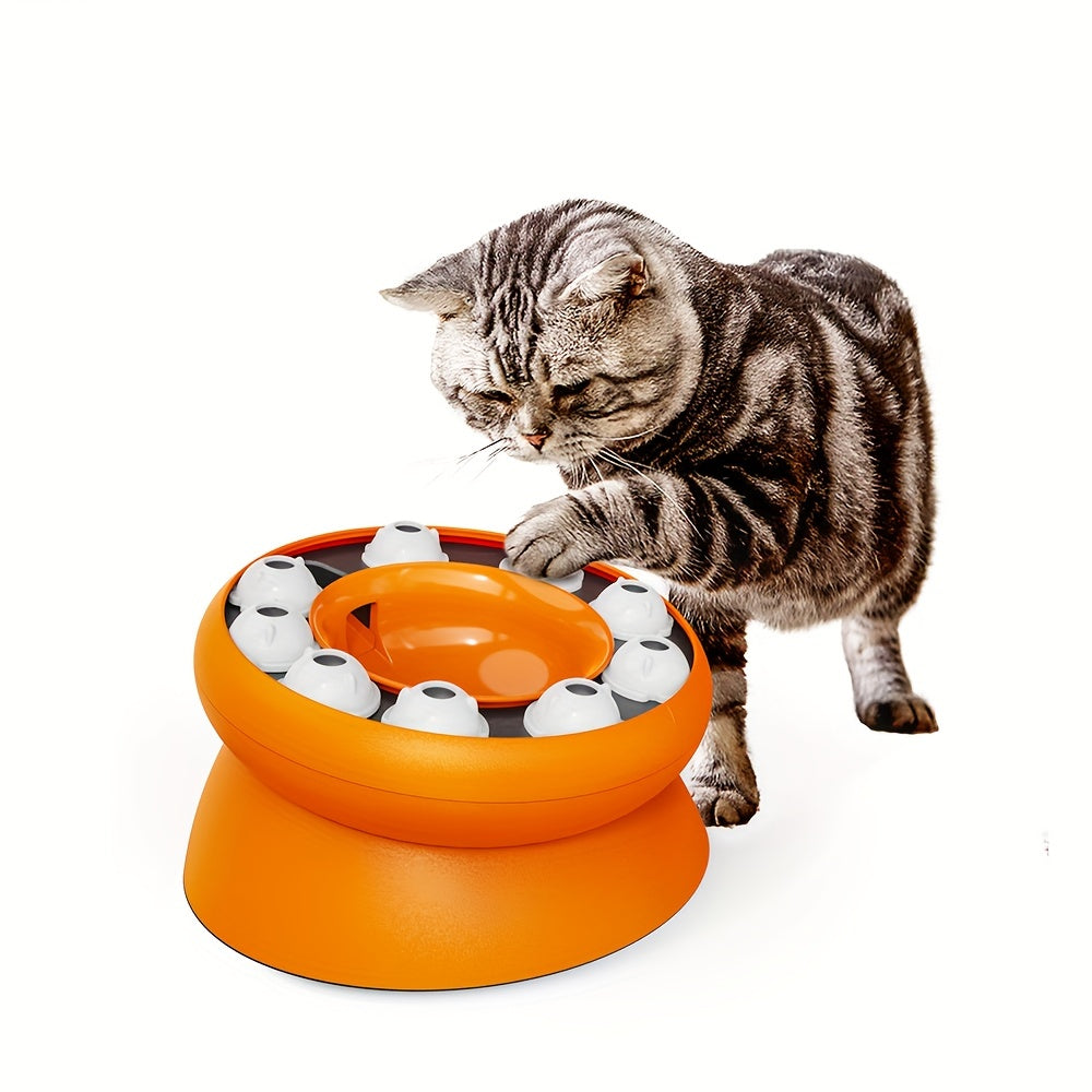 JMT-773002 Elevated Interactive Cat Slow Feeder Puzzle for Dry Food and Treats