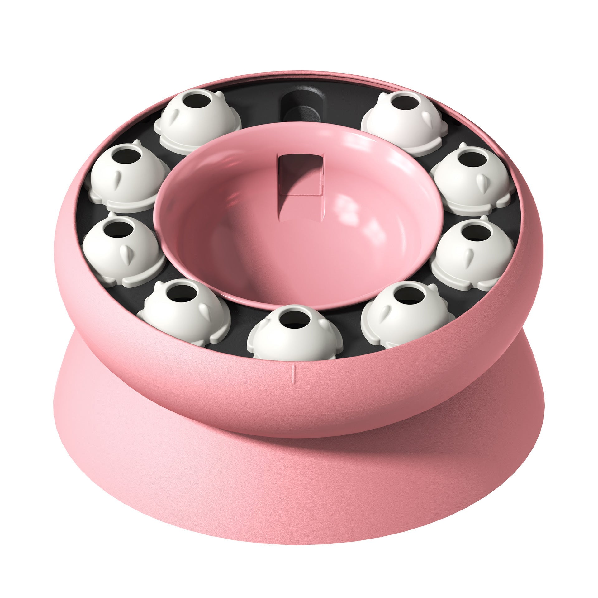 JMT-773002 Elevated Interactive Cat Slow Feeder Puzzle for Dry Food and Treats