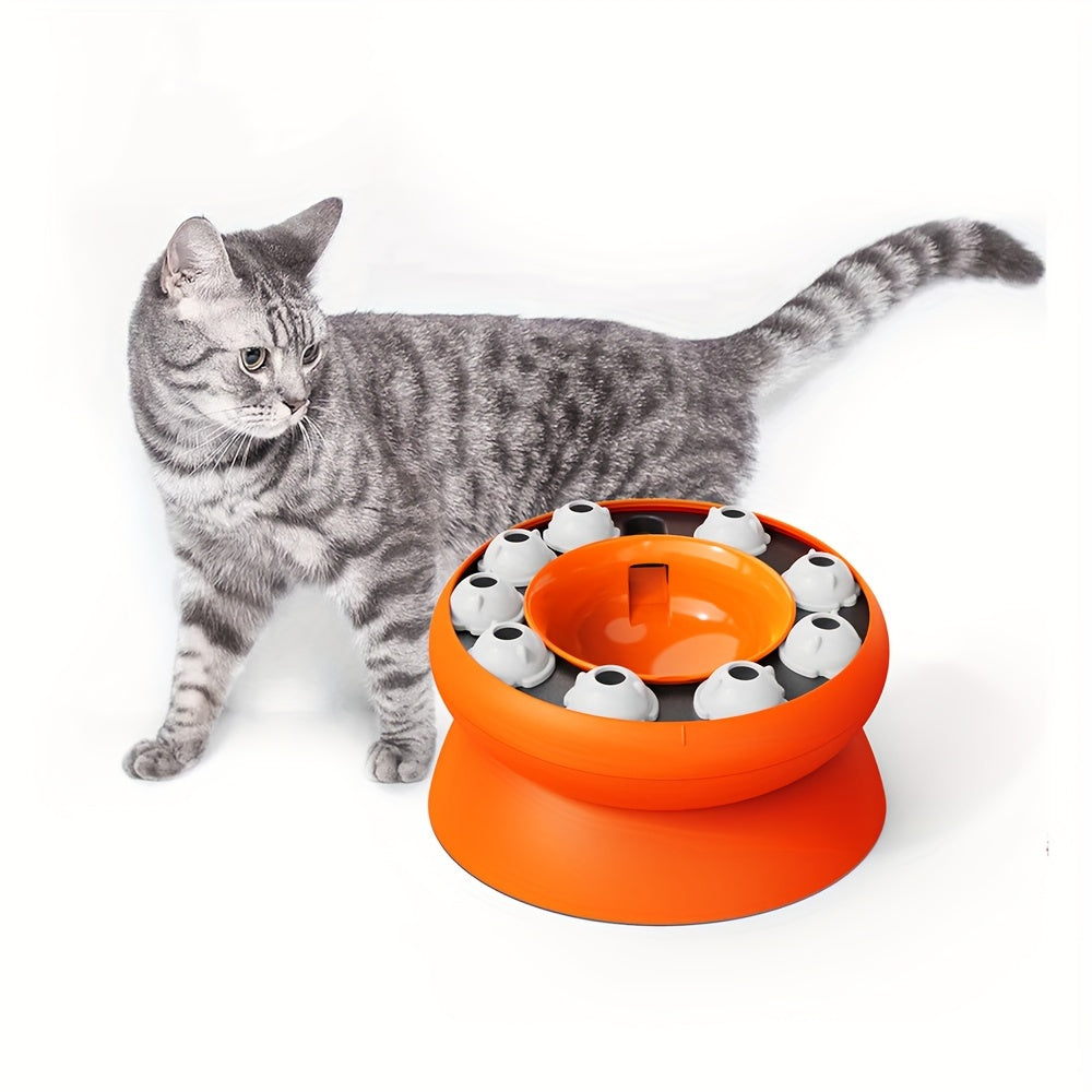 JMT-773002 Elevated Interactive Cat Slow Feeder Puzzle for Dry Food and Treats