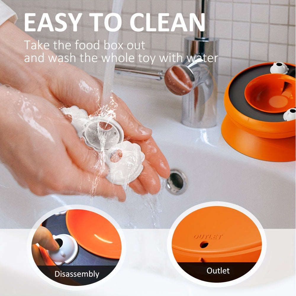 JMT-773002 Elevated Interactive Cat Slow Feeder Puzzle for Dry Food and Treats