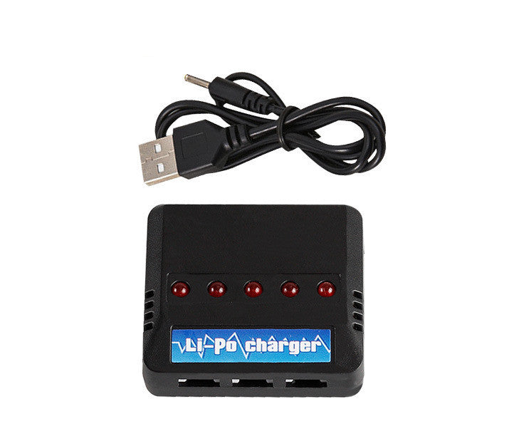JMT-773194 Smart USB Charger for 3.7V Lithium Batteries - Five Slot Charging Station