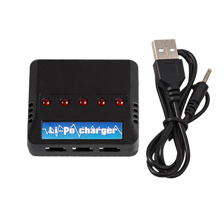 JMT-773194 Smart USB Charger for 3.7V Lithium Batteries - Five Slot Charging Station
