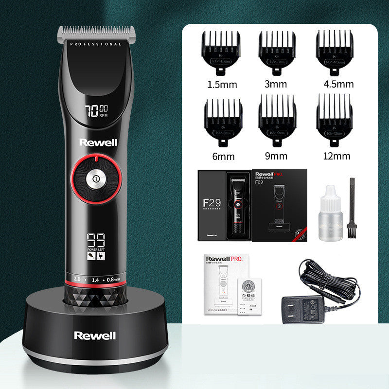 JMT-773258 Rechargeable Electric Hair Scissors for Professional Use with Dual Power Supply