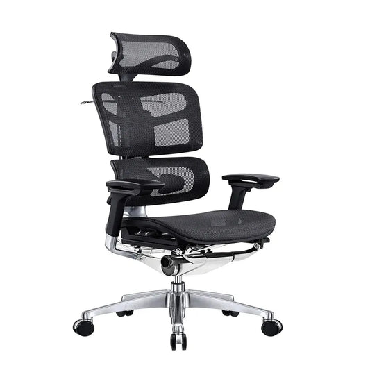 JMT-773322 Ergonomic High Back Mesh Executive Office Chair with Adjustable 4D Armrests and Smooth Seat Sliding Function