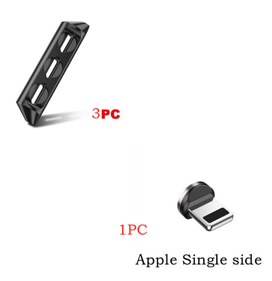 JMT-773706 Magnetic Charging Cable with Nylon Wire and Rotating Magnetic Suction Heads for Universal Compatibility