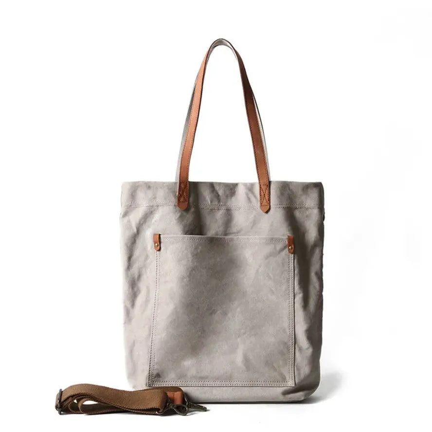 JMT-773706 Women's Canvas Crossbody Shopping Tote Bag - FX7096, 29x12x39CM