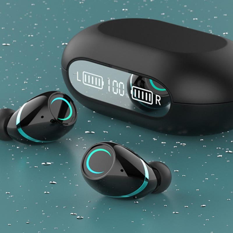 JMT-773834 Wireless Bluetooth Sports Headset with Binaural Stereo Sound, Call Function, and Multi-Point Connection