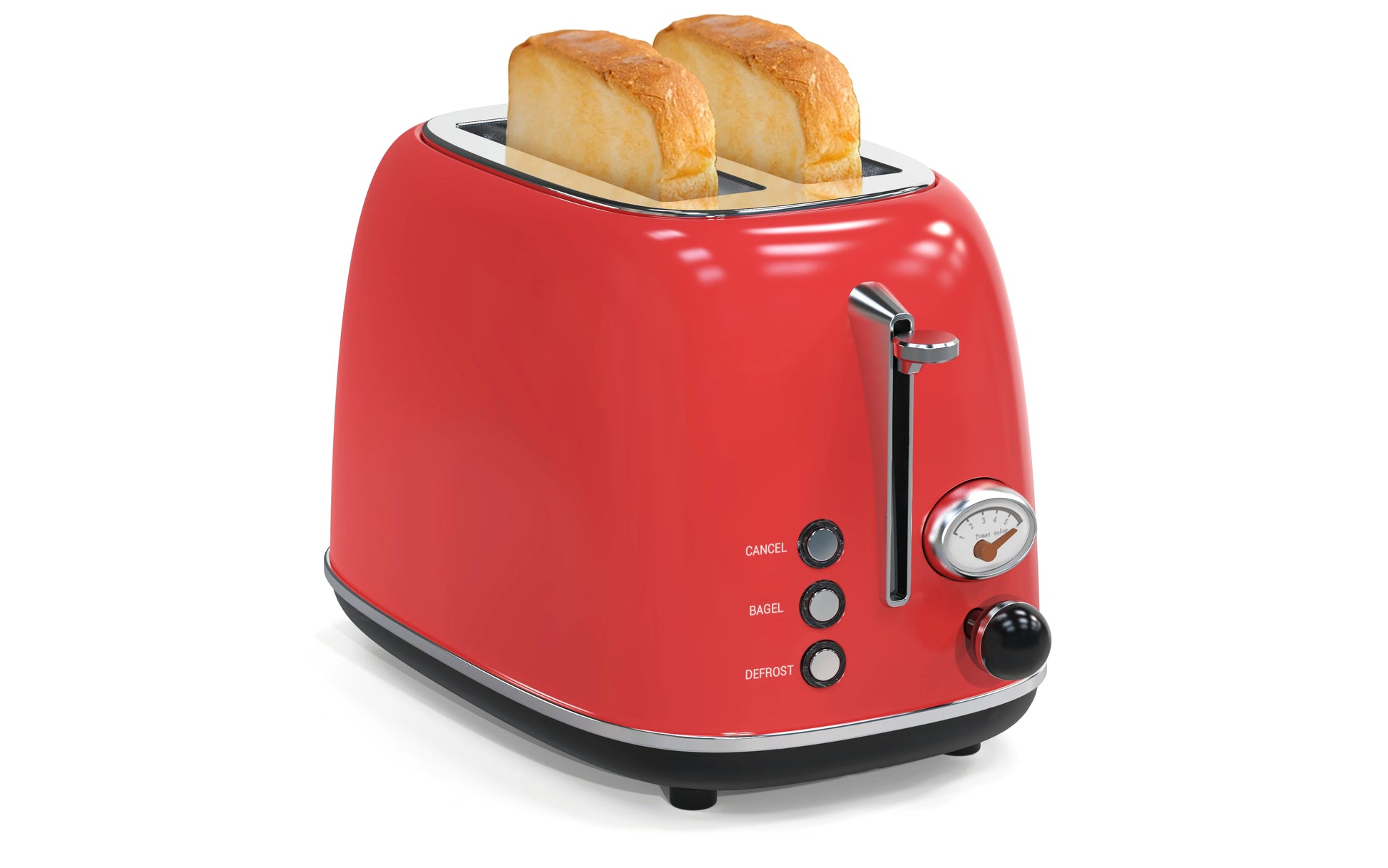 JMT-773962 Stainless Steel 2-Slice Electric Breakfast Sandwich Toaster with Automatic Pop-Up Function