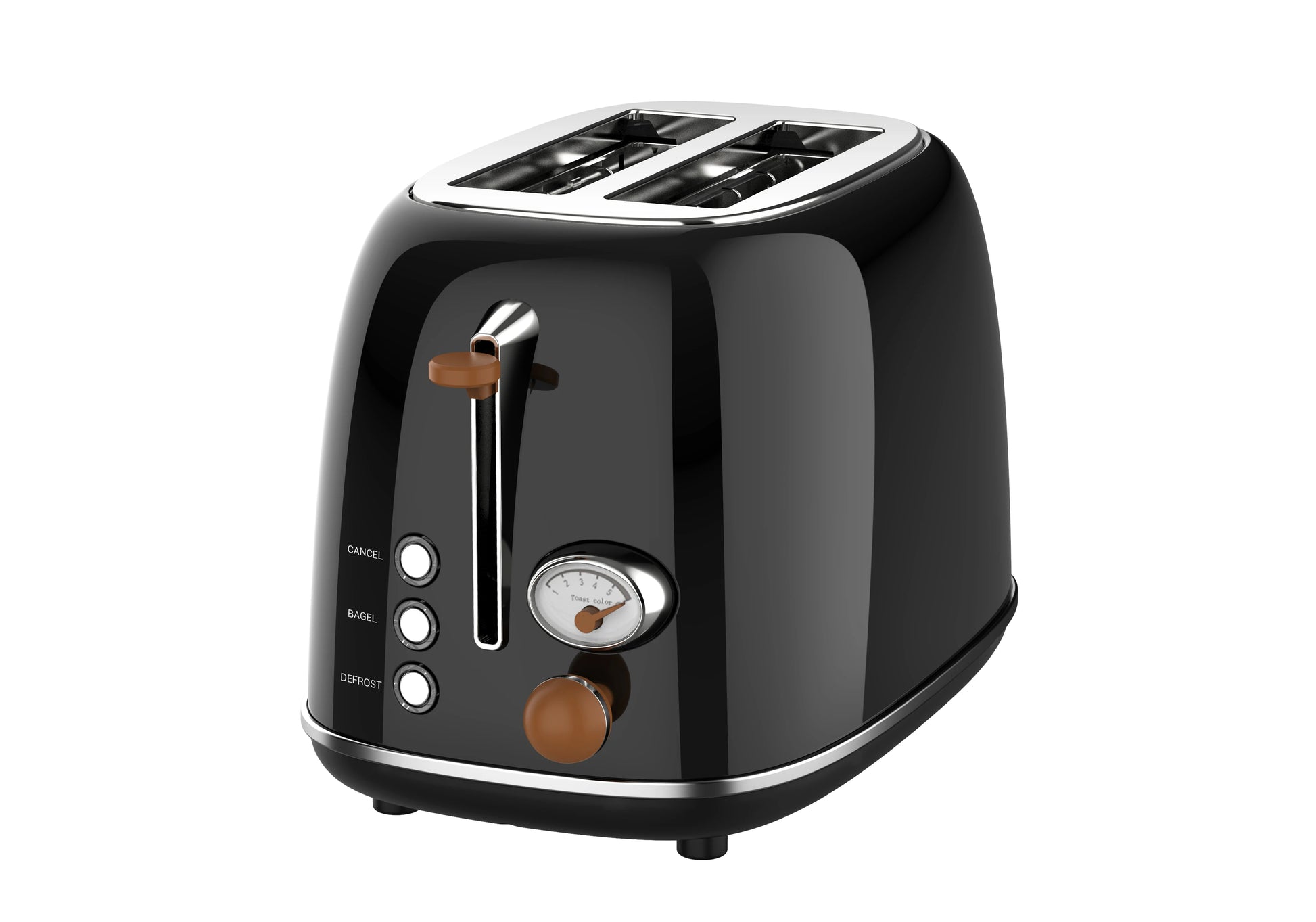 JMT-773962 Stainless Steel 2-Slice Electric Breakfast Sandwich Toaster with Automatic Pop-Up Function