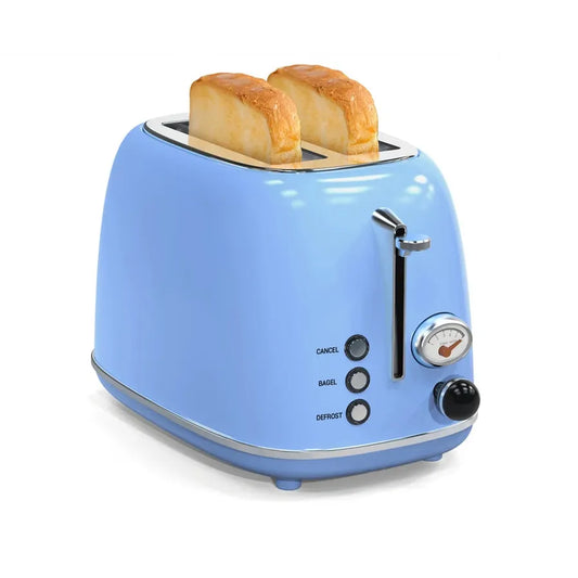 JMT-773962 Stainless Steel 2-Slice Electric Breakfast Sandwich Toaster with Automatic Pop-Up Function