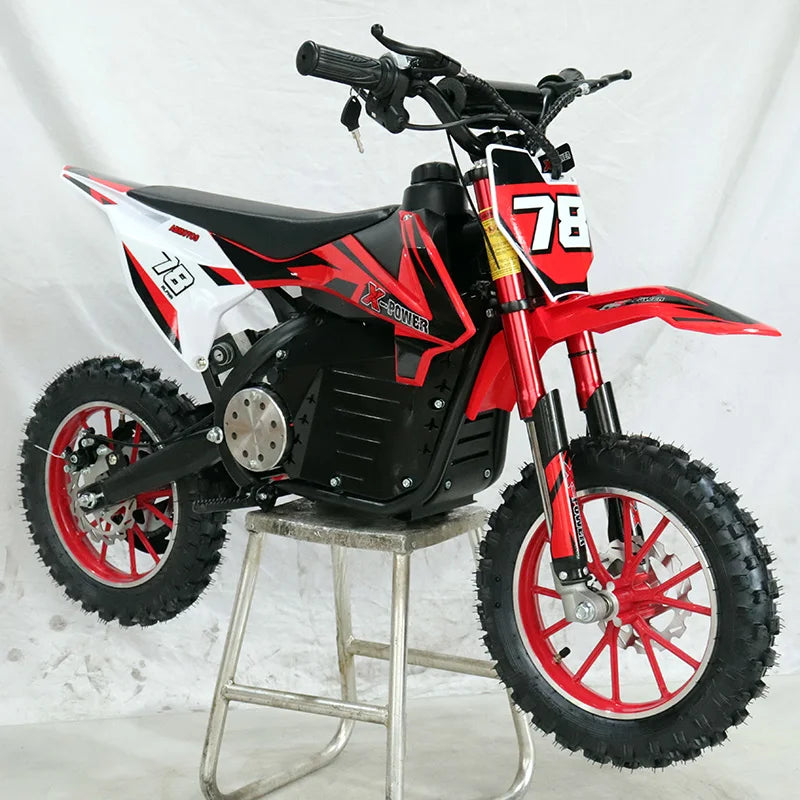 JMT-774090 Mini Electric Dirt Bike for Kids - 2-Wheel, 36V 800W, Adventure Ready , Top Speed 27.9 mph